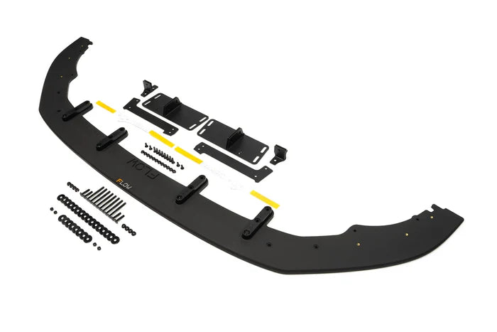 Flow Designs - Front Splitter Chassis Mounted Volkswagen Golf R Mk7 ...
