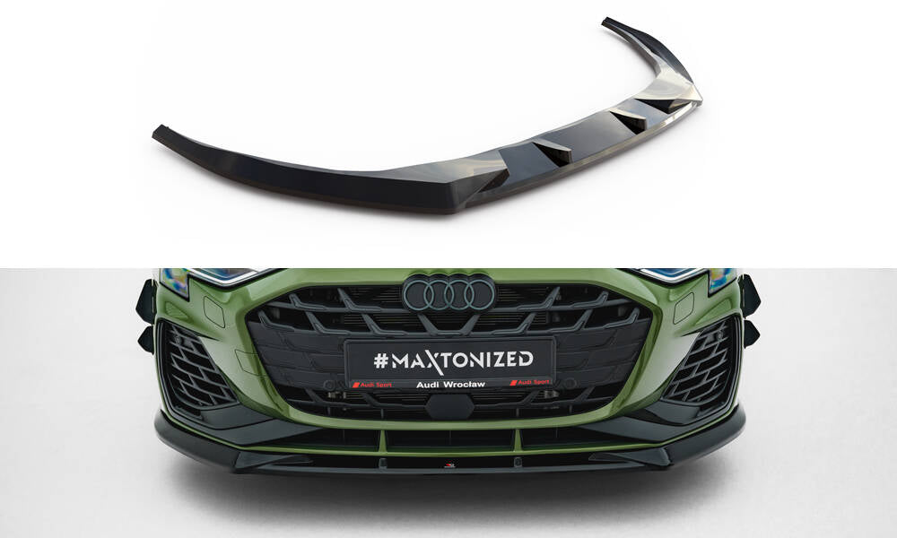 Maxton Design - Front Splitter V.1 Audi S3 Sportback / A3 S-Line