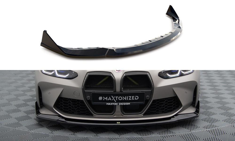 Maxton Design - Front Splitter V.4 CSL Look BMW M4 G82 / M3 G80 | Royal ...