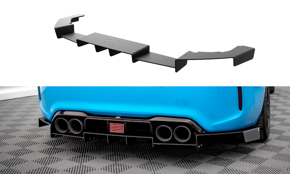 Maxton Design - Rear Diffuser Racing BMW M2 F87 - BM-2-87-M-COMP