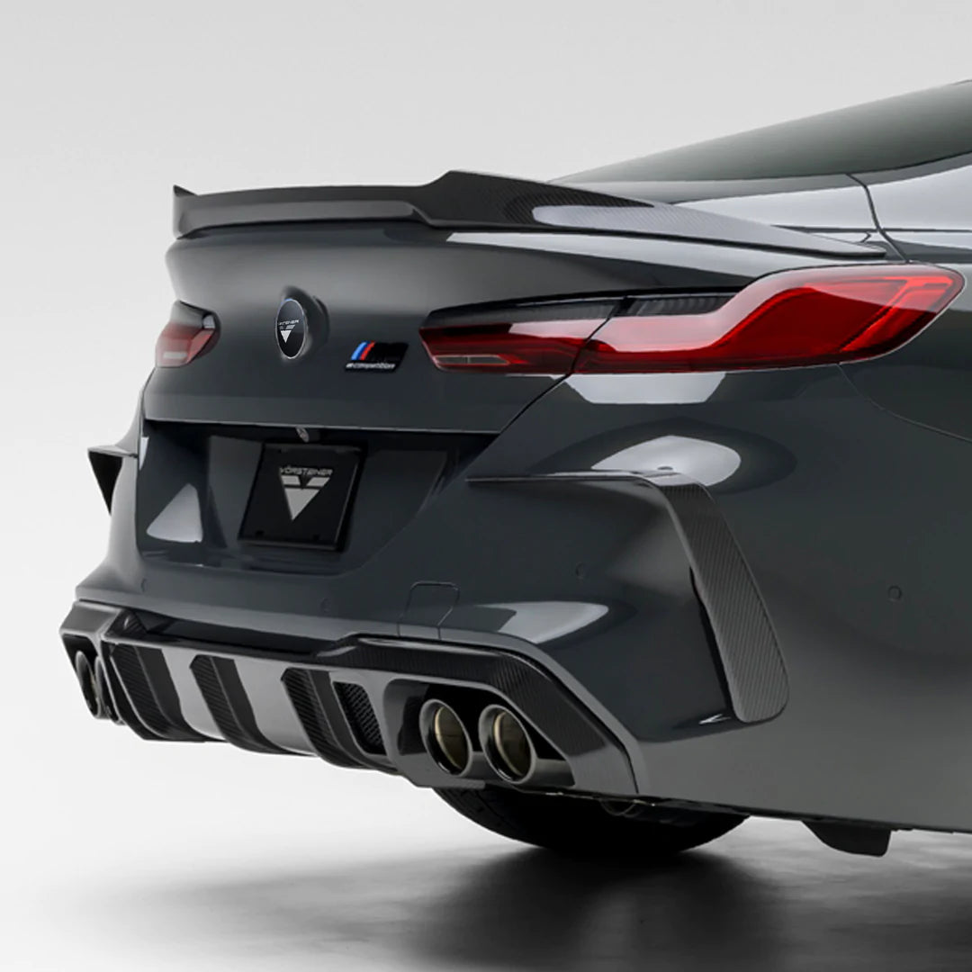 Vorsteiner - Eye Brows on Rear Bumper BMW M8 F9X Coupe & Convertible ...