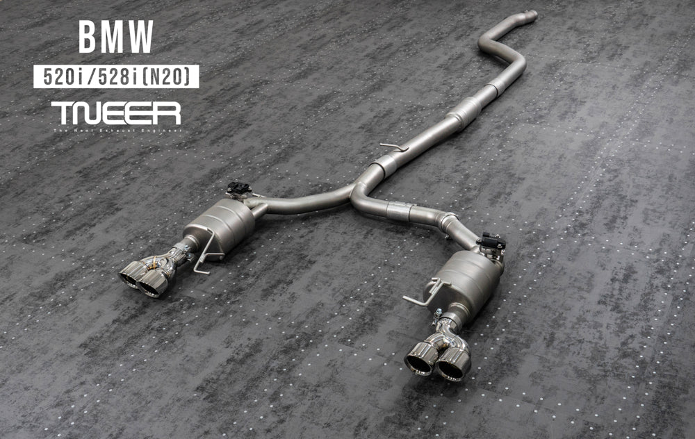 TNEER - Exhaust System BMW Series 5 520i / 528i F1X (N20) | Royal Body Kits