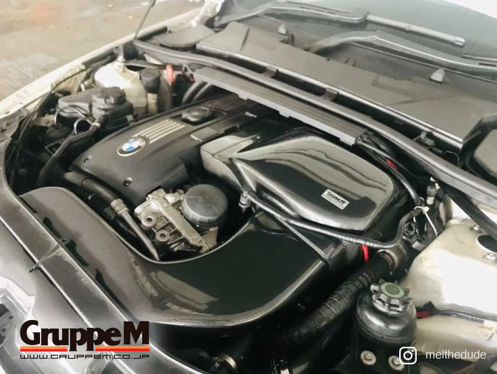 GruppeM Carbon Fiber Air Intake BMW Series 3 335i E9X (N54) Royal