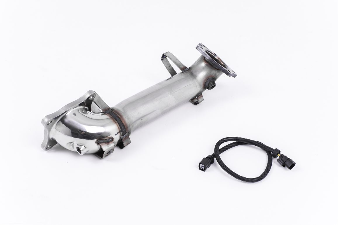 Milltek Large Bore Downpipe with Catalyst Honda Civic Type R FK2