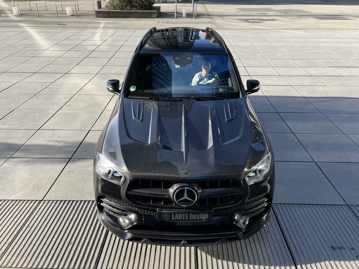 Hood fin for bonnet, 2021 AMG GLE 63 S 4MATIC+ SUV