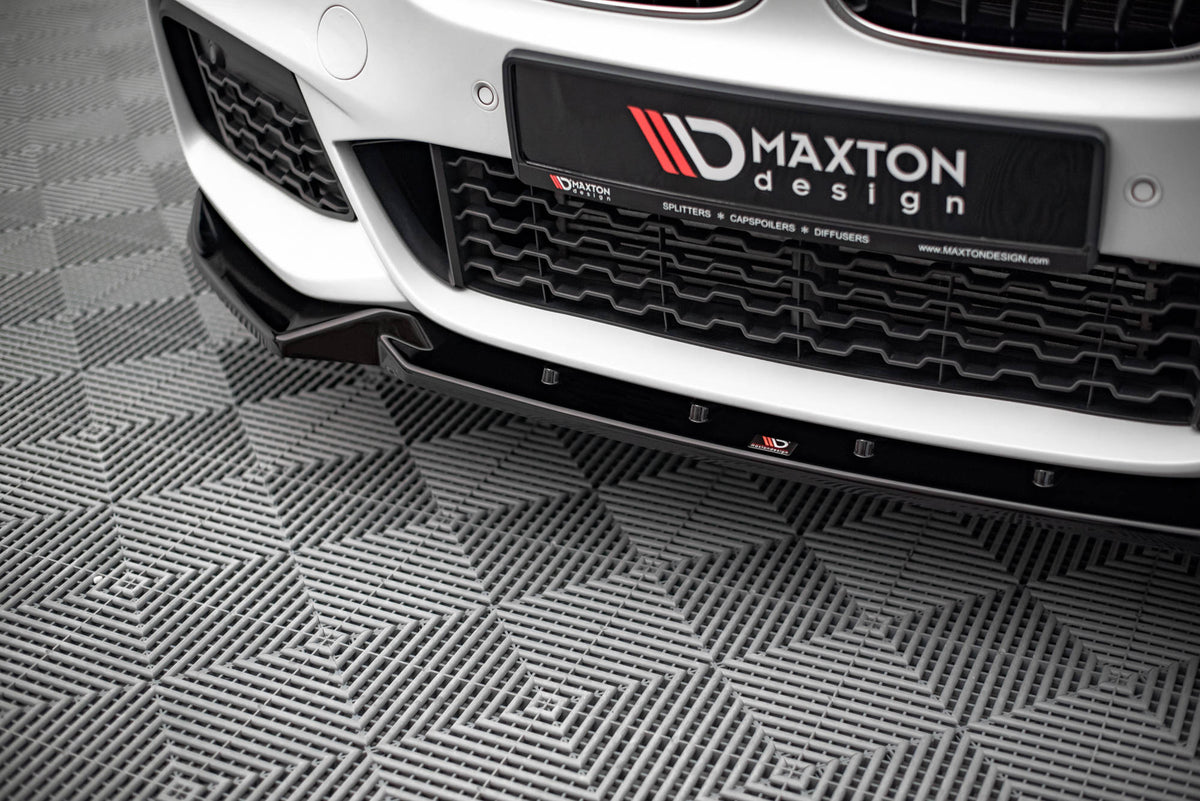 Front Lippe / Front Splitter / Frontansatz für BMW X1 U11 M-Paket von  Maxton Design