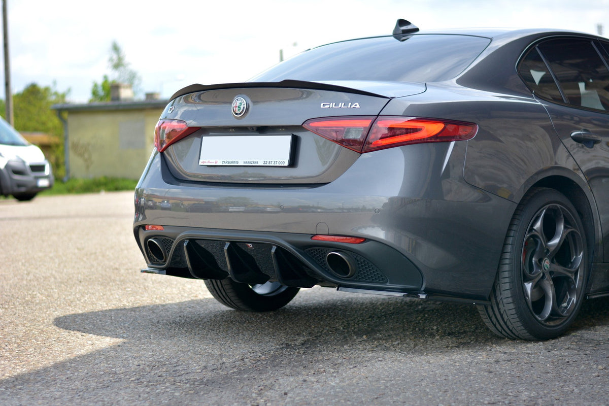 Maxton Design Spoiler Extension Alfa Romeo Giulia Veloce Royal Body