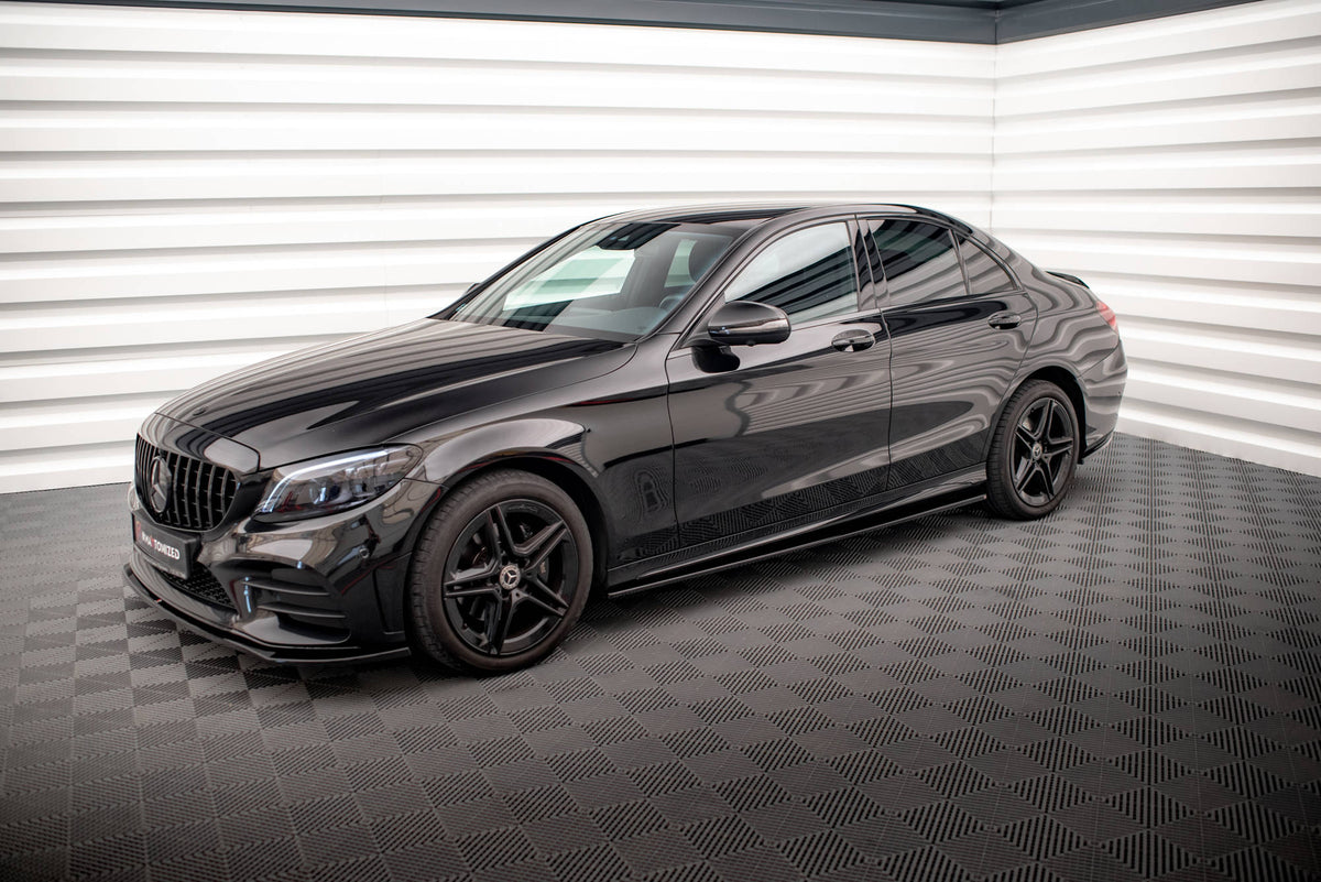Maxton Design - Side Skirts Diffusers Mercedes Benz C-Class AMG