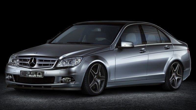 Maxton Design - Front Splitter Mercedes Benz C-Class W204 (Pre-Facelift) -  ME-C-204-FD1T | ME-C-204-FD1G