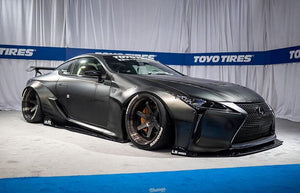 Lexus LC500 with its new look, thanks to Liberty Walk!!