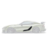 Adro - Carbon Fiber Door Garnishes Toyota GR Supra A90 - Royal Body Kits