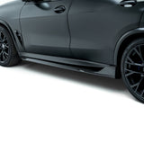 Adro - Carbon Fiber Side Skirts BMW X5M F95 (Pre-Facelift & Facelift) - Royal Body Kits