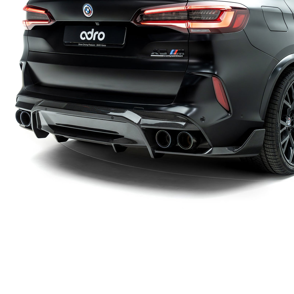 Adro - Carbon Fiber Rear Diffuser BMW X5M F95 (Pre-Facelift & Facelift ...