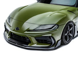 Adro - Carbon Fiber Front Lip Toyota GR Supra A90 (ADRO Bumper) - Royal Body Kits