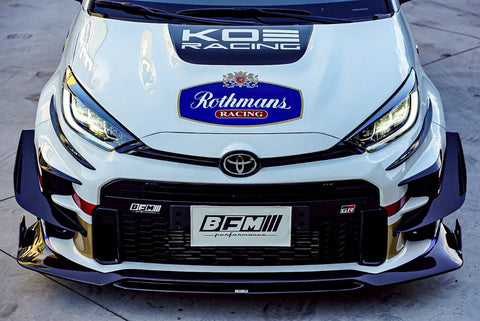 BFM Performance - GT Front Splitter Toyota GR Yaris MK1 - Royal Body Kits