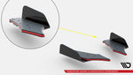 Maxton Design - Street Pro Rear Side Splitters + Flaps Subaru WRX-STI MK4