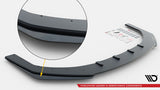 Maxton Design - Street Pro Front Splitter + Flaps Mercedes Benz CLA45 AMG Aero C117 (Facelift)