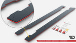Maxton Design - Street Pro Side Skirts Diffusers Mercedes Benz A45 AMG Aero W176 (Facelift)