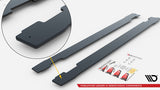Maxton Design - Street Pro Side Skirts Diffusers Mercedes Benz A35 AMG W177 (Facelift)