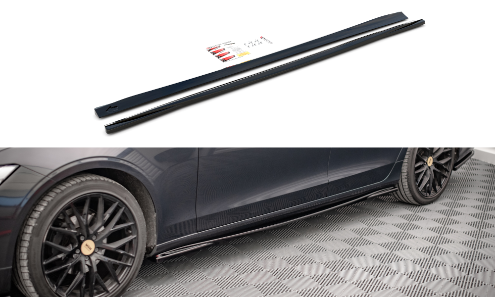 Maxton Design - Side Skirts Diffusers Volvo V90 MK2 | Royal Body Kits