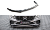 Maxton Design - Front Splitter V.1 Mercedes Benz C43 AMG Coupe / Sedan / C205 / W205 (Facelift) Front Spoiler Maxton Design royalty-bespoke.myshopify.com