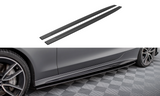 Maxton Design - Street Pro Side Skirts Diffusers Mercedes Benz C43 AMG Coupe C205 (Facelift) Side Skirts Diffusers Maxton Design royalty-bespoke.myshopify.com