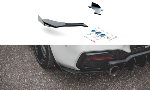 Maxton Design - Racing Durability Rear Side Splitters V.3 + Flaps BMW Series 1 F20 M140i Rear Side Splitters Maxton Design royalty-bespoke.myshopify.com