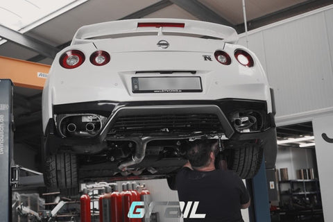 Grail - ECE Approved Valved Exhaust System Nissan GTR R35