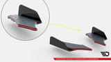 Maxton Design - Street Pro Rear Side Splitters + Flaps Mitsubishi Lancer EVO X - Royal Body Kits