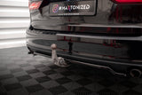 Maxton Design - Central Rear Splitter (With Vertical Bars) V.2 Volvo V90 MK2 Rear Diffuser Maxton Design royalty-bespoke.myshopify.com