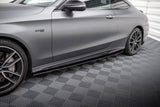 Maxton Design - Street Pro Side Skirts Diffusers Mercedes Benz C43 AMG Coupe C205 (Facelift) Side Skirts Diffusers Maxton Design royalty-bespoke.myshopify.com