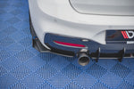 Maxton Design - Racing Durability Rear Side Splitters V.2 + Flaps BMW Series 1 F20 M140i