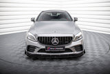 Maxton Design - Street Pro Front Splitter + Flaps Mercedes Benz C43 AMG Coupe C205 (Facelift) Front Spoiler Maxton Design royalty-bespoke.myshopify.com