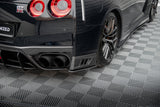 Maxton Design - Street Pro Rear Side Splitters Nissan GTR R35 (Facelift) Rear Side Splitters Maxton Design royalty-bespoke.myshopify.com