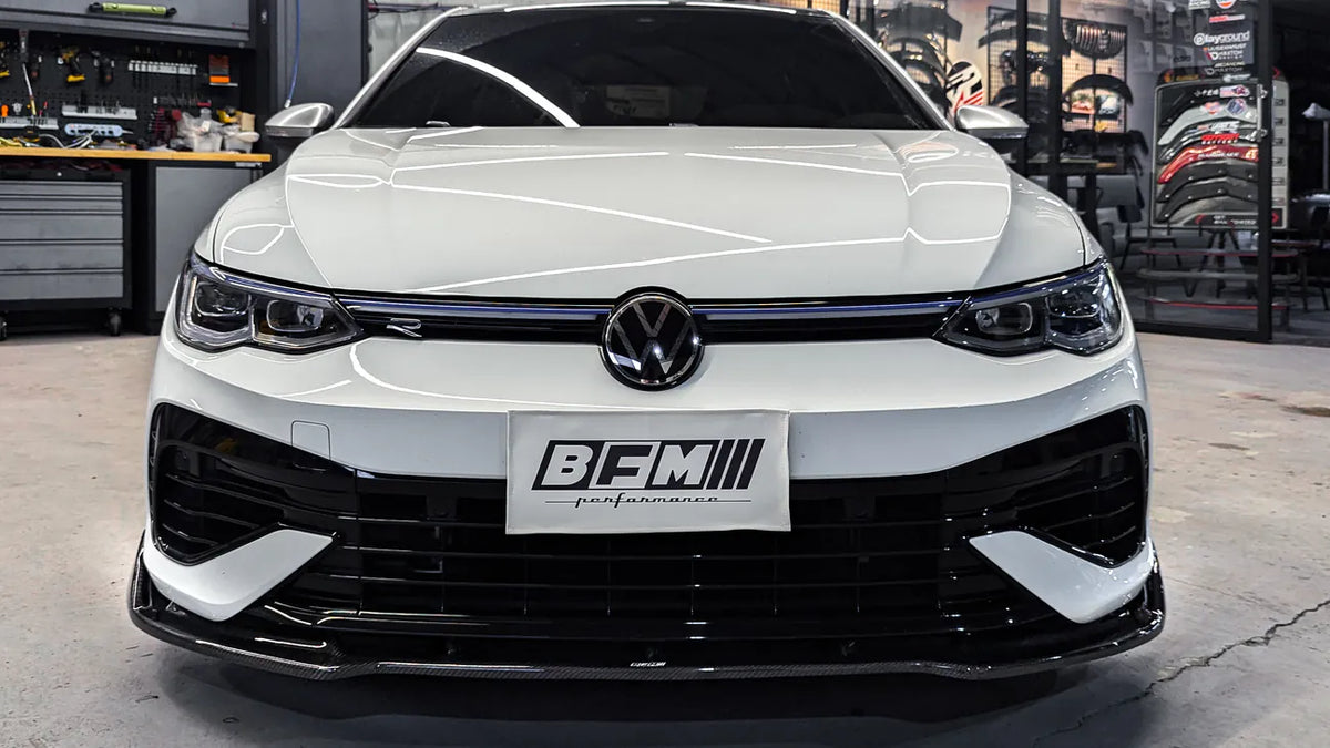 BFM Performance - Carbon Fiber Front Splitter Volkswagen Golf R MK8 ...