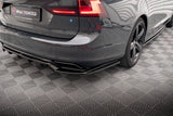 Maxton Design - Central Rear Splitter (With Vertical Bars) Volvo V90 / S90 R-Design MK2 Rear Diffuser Maxton Design royalty-bespoke.myshopify.com