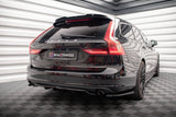 Maxton Design - Central Rear Splitter (With Vertical Bars) V.2 Volvo V90 MK2 Rear Diffuser Maxton Design royalty-bespoke.myshopify.com