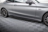Maxton Design - Side Skirts Diffusers Mercedes Benz C43 AMG Coupe C205 (Facelift) Side Skirts Diffusers Maxton Design royalty-bespoke.myshopify.com