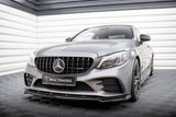 Maxton Design - Front Splitter V.1 Mercedes Benz C43 AMG Coupe / Sedan / C205 / W205 (Facelift) Front Spoiler Maxton Design royalty-bespoke.myshopify.com