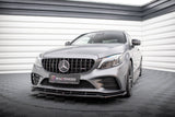 Maxton Design - Front Splitter V.2 Mercedes Benz C43 AMG Coupe / Sedan / C205 / W205 (Facelift) Front Spoiler Maxton Design royalty-bespoke.myshopify.com