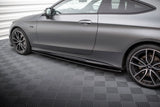 Maxton Design - Street Pro Side Skirts Diffusers Mercedes Benz C43 AMG Coupe C205 (Facelift) Side Skirts Diffusers Maxton Design royalty-bespoke.myshopify.com