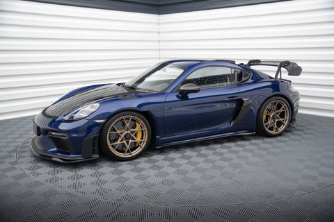 Maxton Design - Side Skirts Diffusers Porsche 718 Cayman GT4
