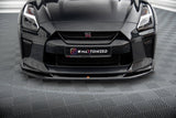 Maxton Design - Front Splitter V.1 Nissan GTR R35 (Facelift) Front Spoiler Maxton Design royalty-bespoke.myshopify.com
