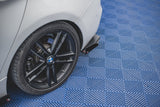 Maxton Design - Racing Durability Rear Side Splitters V.2 + Flaps BMW Series 1 F20 M140i