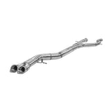 Alpha Competition - Mid-Pipe Exhaust Resonator / GPF Delete BMW M3/M4 F8X Center Section Alpha Competition royalty-bespoke.myshopify.com 
