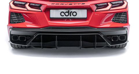 Adro - Carbon Fiber Rear Diffuser Chevrolet Corvette C8