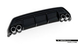 Maxton Design - Rear Valance + Exhaust Ends Imitation Audi A3 S-Line Sportback 8Y (Facelift)