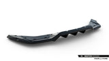 Maxton Design - Rear Splitter (with Vertical Bars) V.2 Cupra Leon Hatchback MK1 (Facelift)