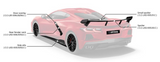 Larte Design - Rear Fender Vents & Doors Overlay Chevrolet Corvette C8 Side Inserts Larte Design royalty-bespoke.myshopify.com