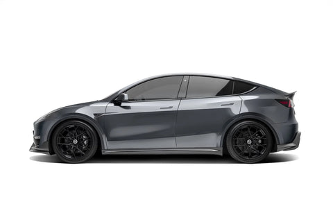 Adro - Carbon Fiber Side Skirts Tesla Model Y Side Skirts Diffusers Adro royalty-bespoke.myshopify.com 
